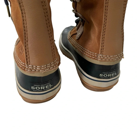 Sorel Waterproof Joan of Arctic Fur Trim Snow Winter Boots Size 7 - Picture 11 of 16